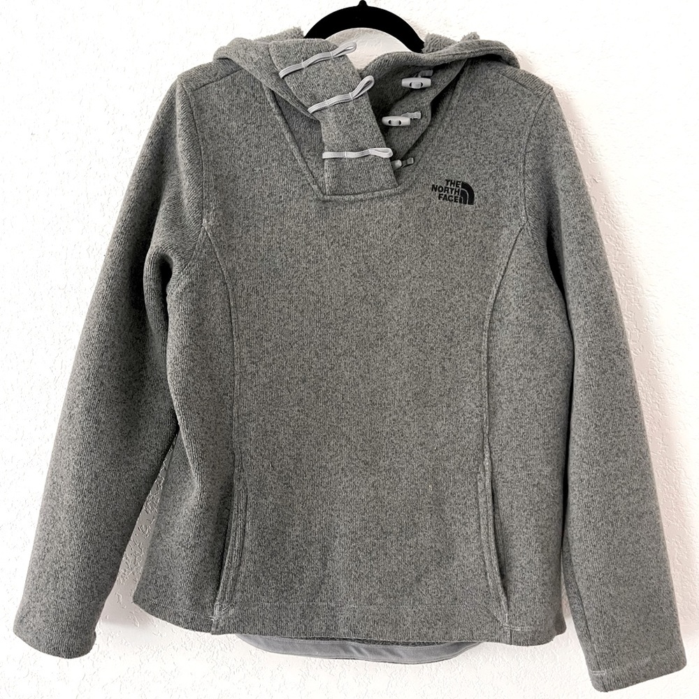 Thick North Face Hoodie, Women’s Medium, Grey Warm Holdie